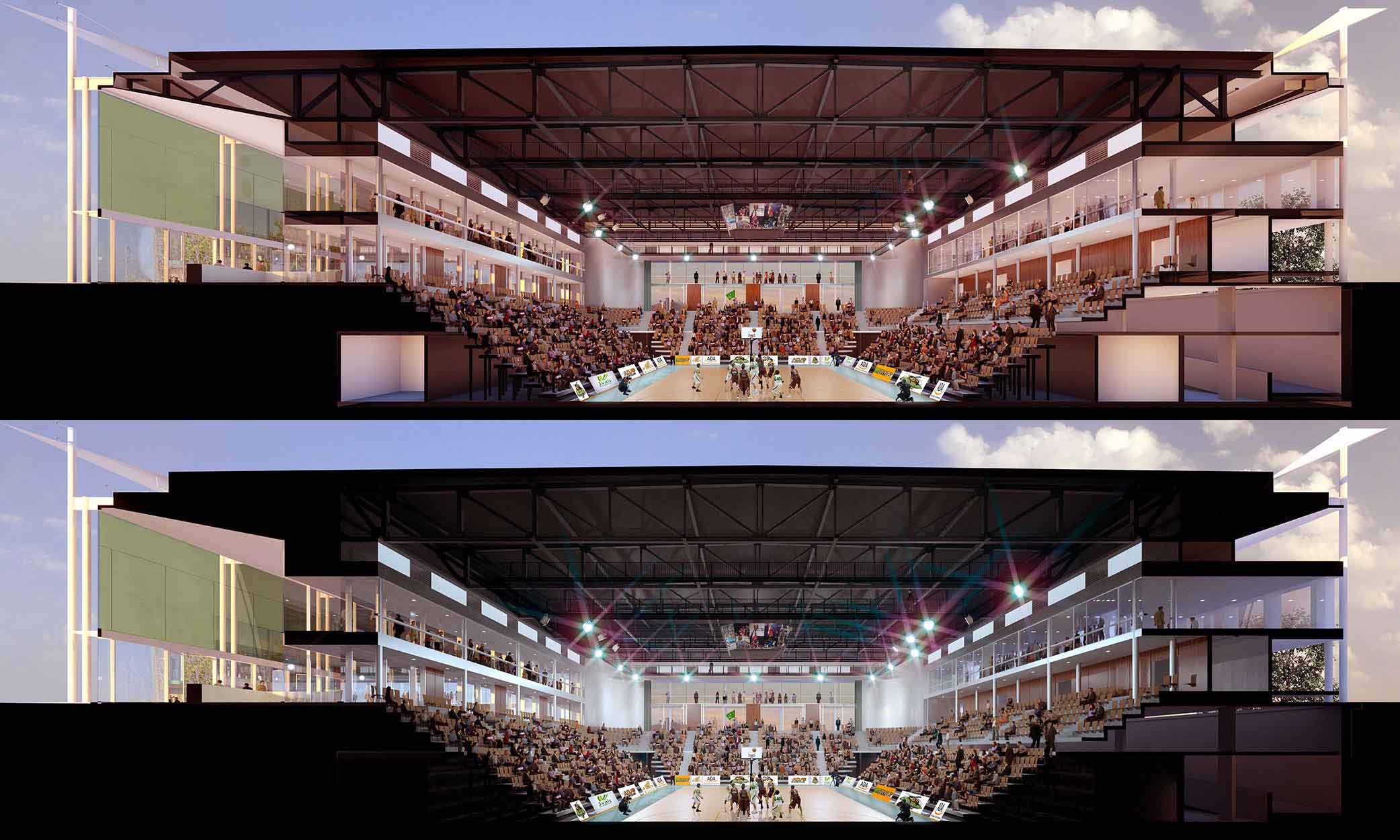 AUA — Salle omnisports, Blois