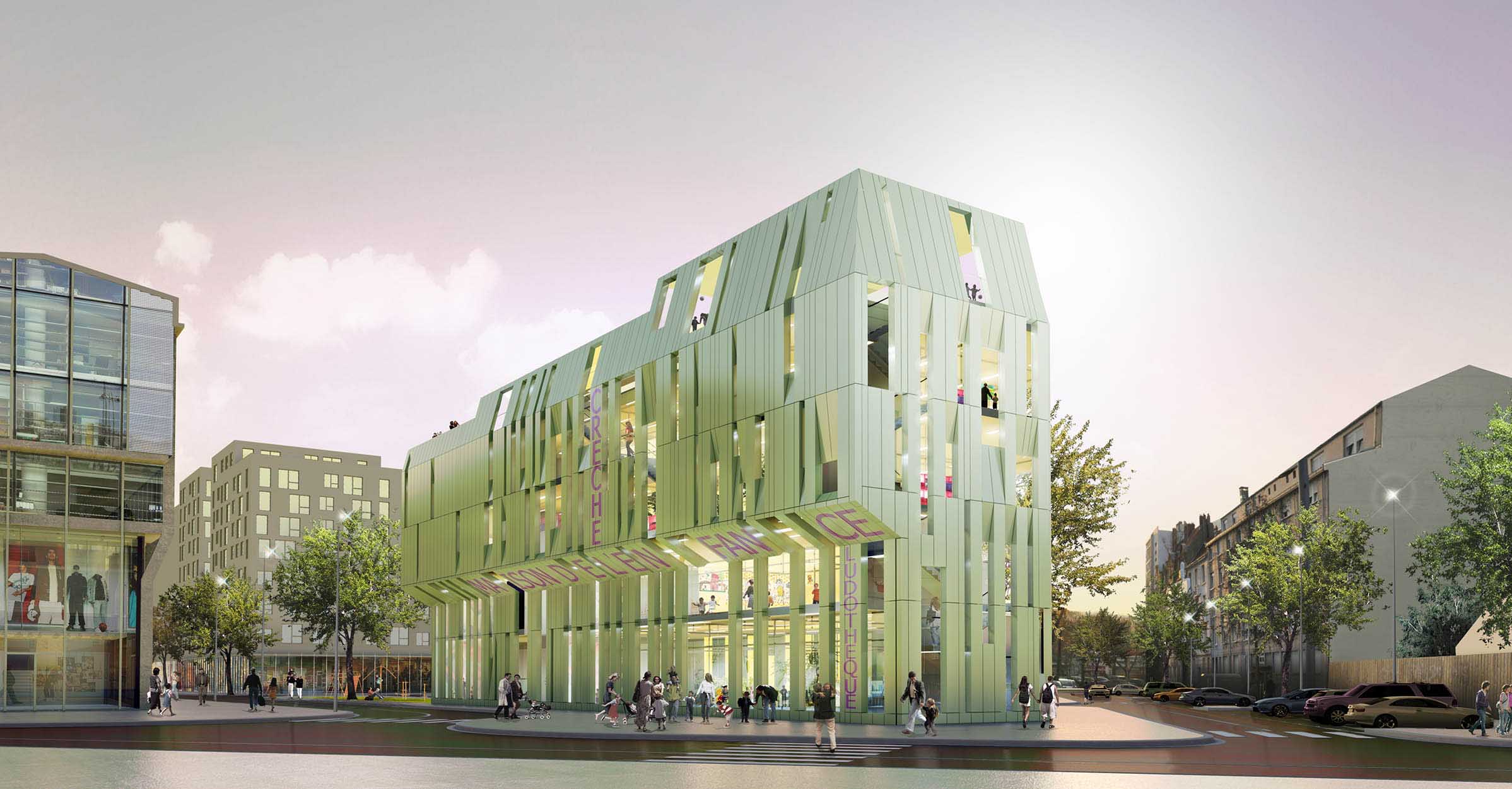 BMC2 — Crèche, Metz 1/2