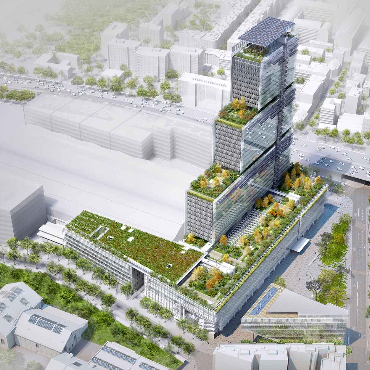 Renzo Piano Building Workshop — TGI, Paris