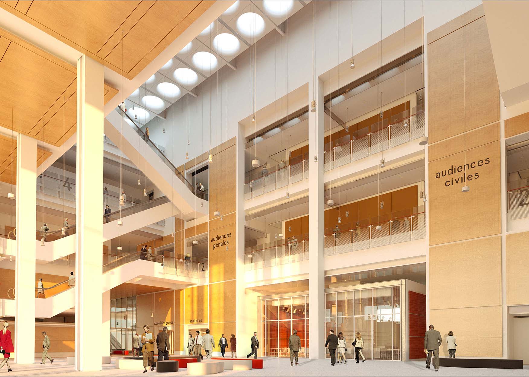 Renzo Piano Building Workshop — TGI, Paris