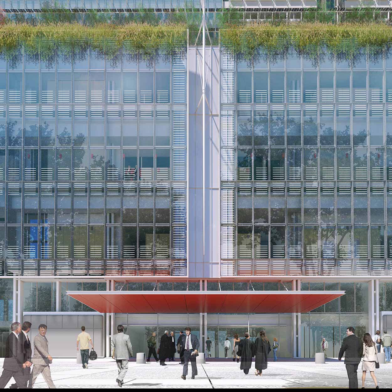 Renzo Piano Building Workshop — TGI, Paris