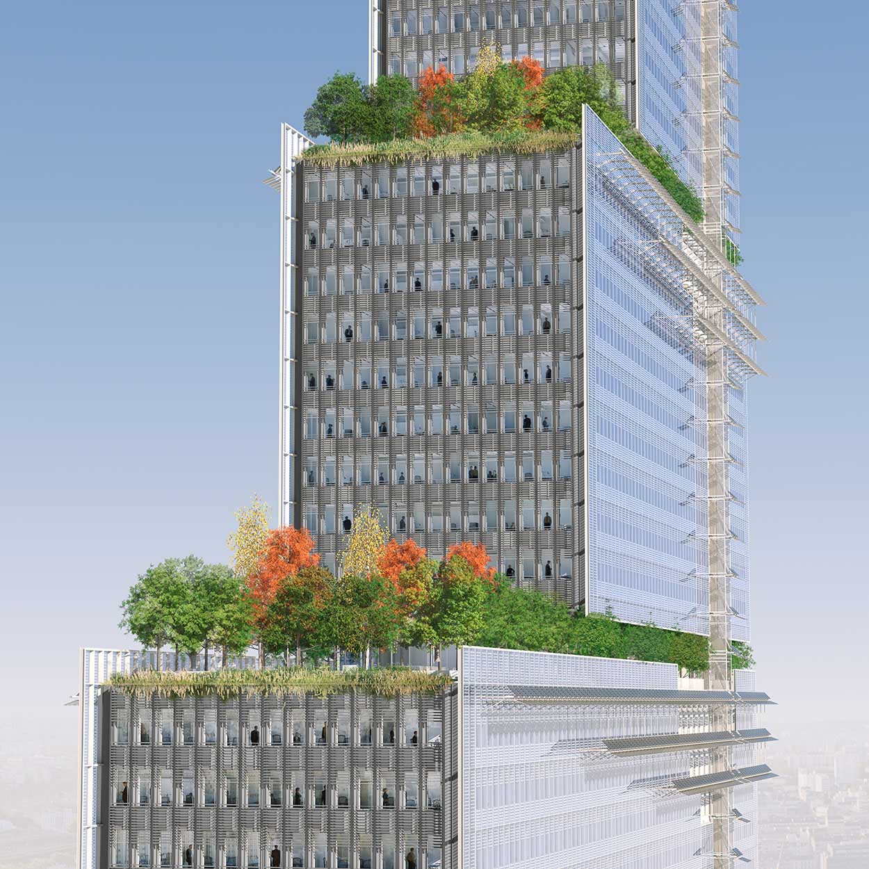 Renzo Piano Building Workshop — TGI, Paris