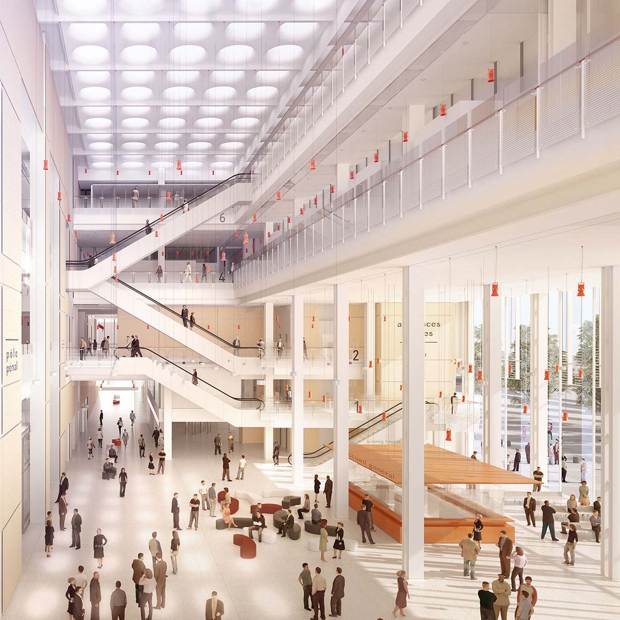 Renzo Piano Building Workshop — TGI, Paris