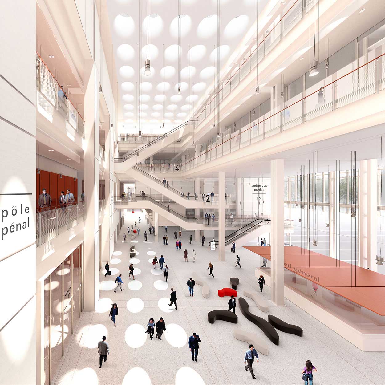 Renzo Piano Building Workshop — TGI, Paris